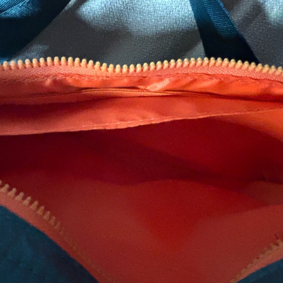 Green Crossbody Bag with Orange Accent (NWOT) - Picture 9 of 11